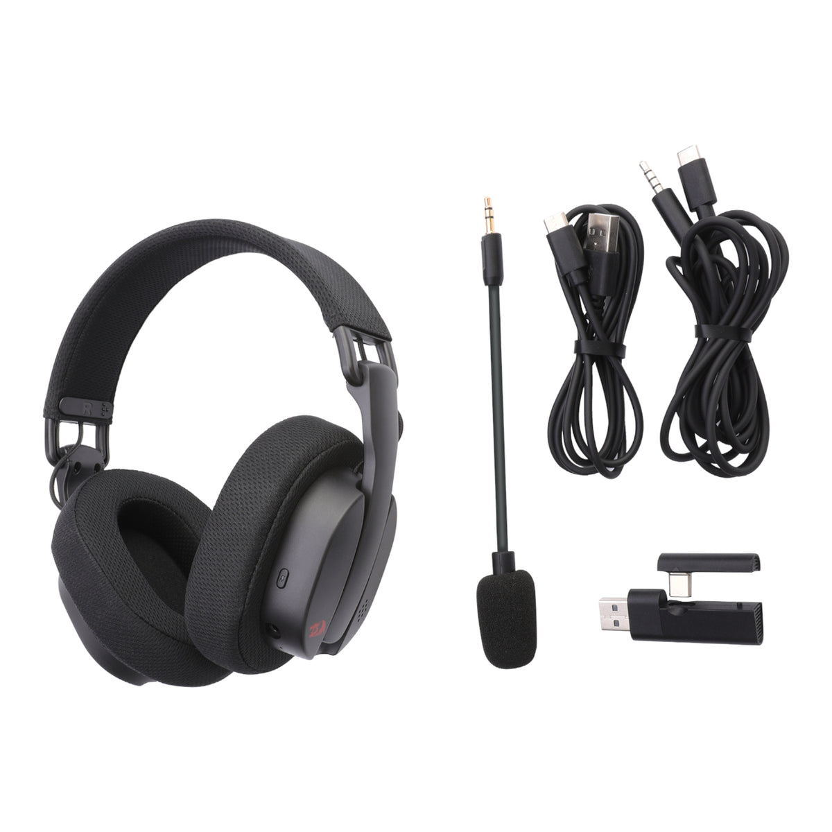 Redragon H888 LUCE 7.1 Surround Sound Wireless Gaming Headset – image 6