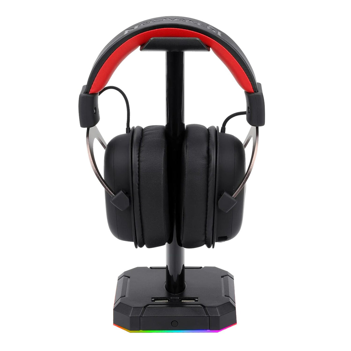 Redragon HA300 Scepter Pro RGB Headset Stand with USB Hub (4 x USB 2.0, RGB Lighting) – image 3