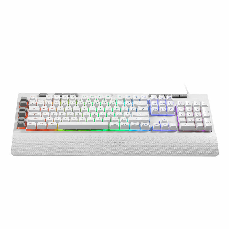 REDRAGON SHIVA Membrane Keyboard - White – image 2