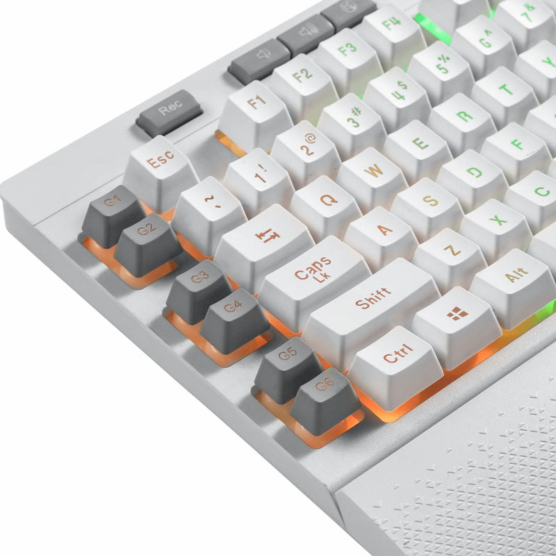 REDRAGON SHIVA Membrane Keyboard - White – image 6