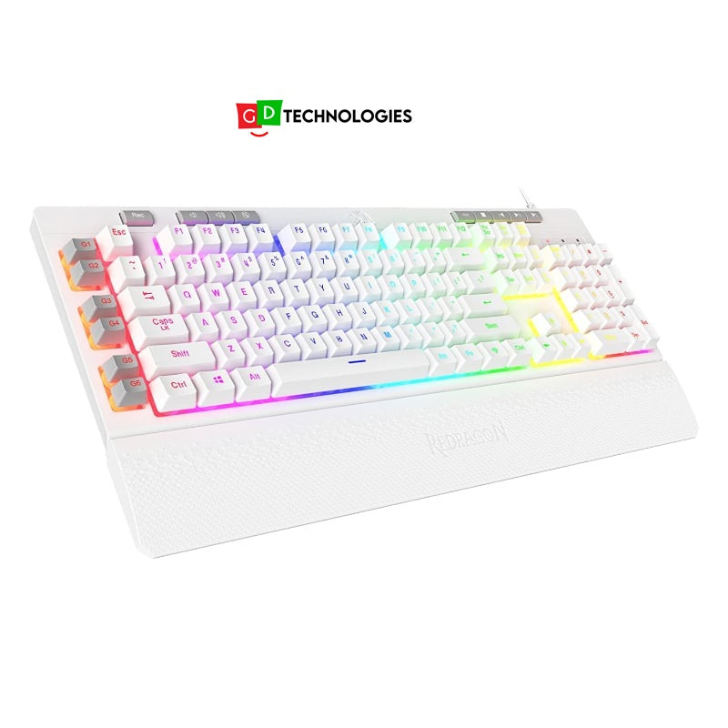 REDRAGON SHIVA Membrane Keyboard – White