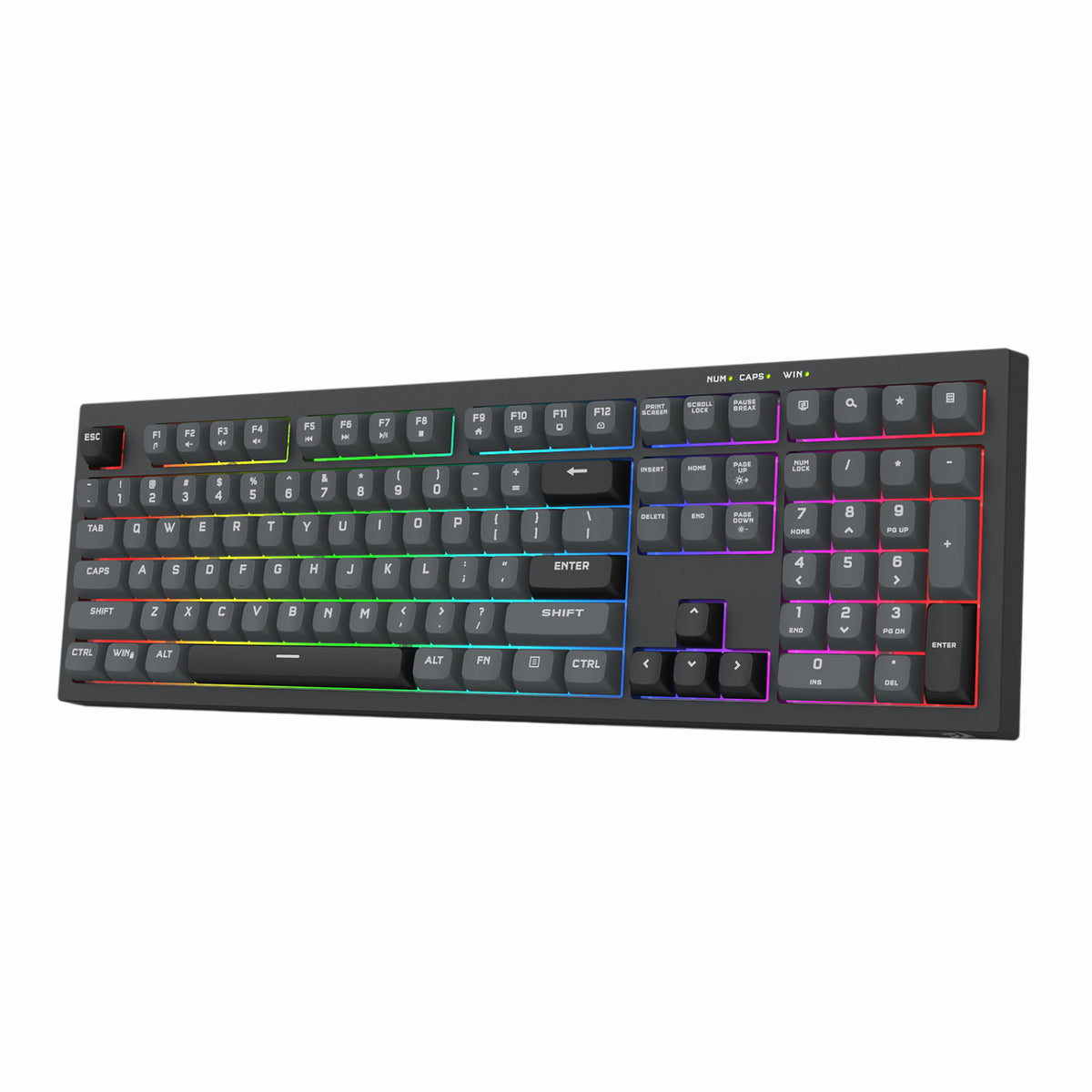 REDRAGON CRUX Membrane Gaming Keyboard - Black – image 4