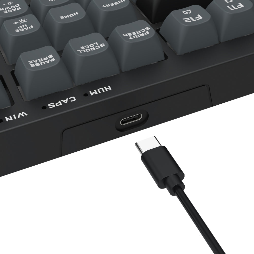 REDRAGON CRUX Membrane Gaming Keyboard - Black - image 6