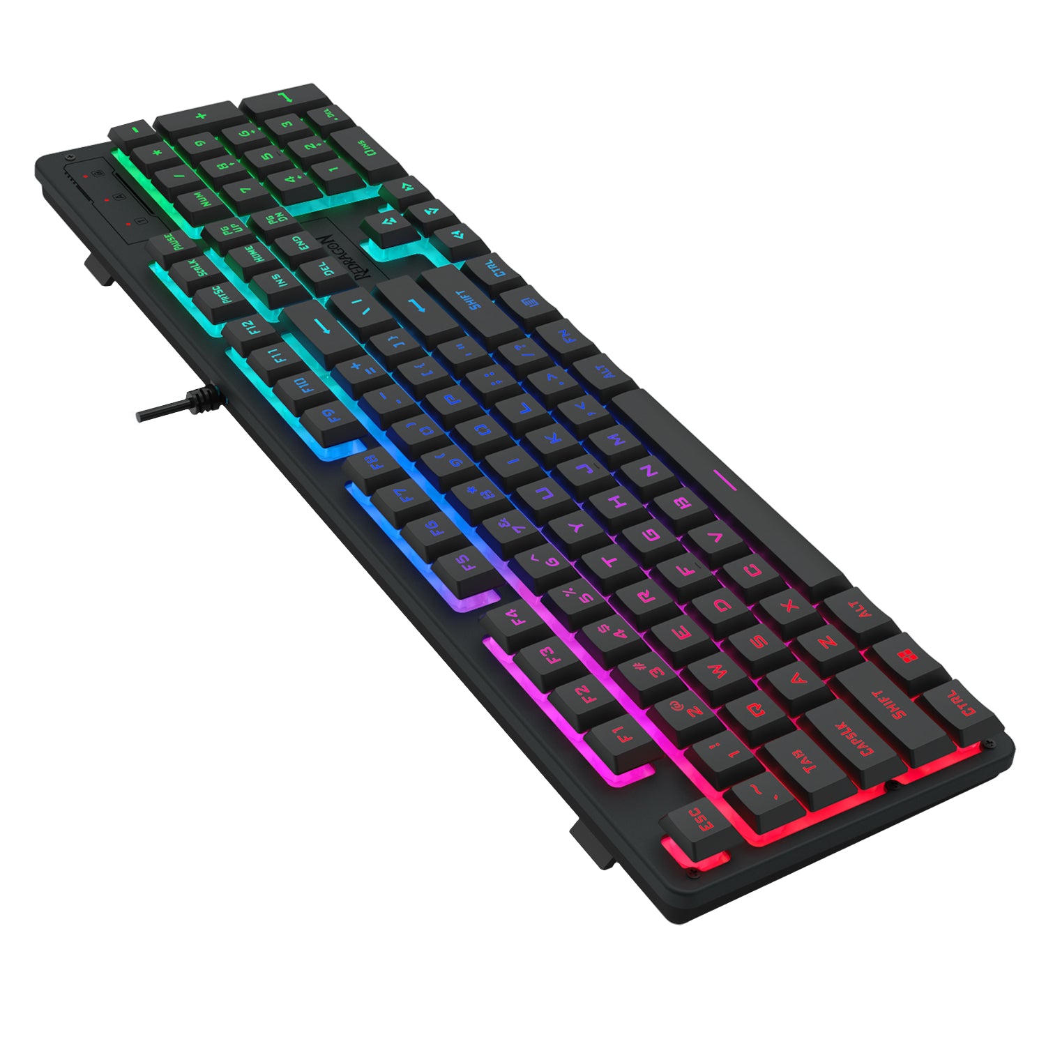 Redragon K521 RGB NETHERBANE 104-Key Membrane Gaming Keyboard - image 3