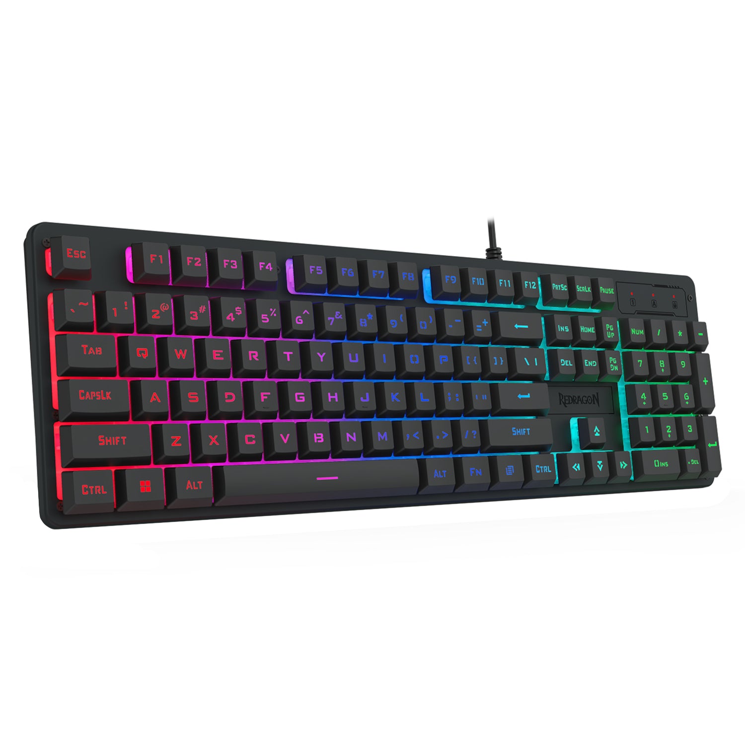 Redragon K521 RGB NETHERBANE 104-Key Membrane Gaming Keyboard – image 4