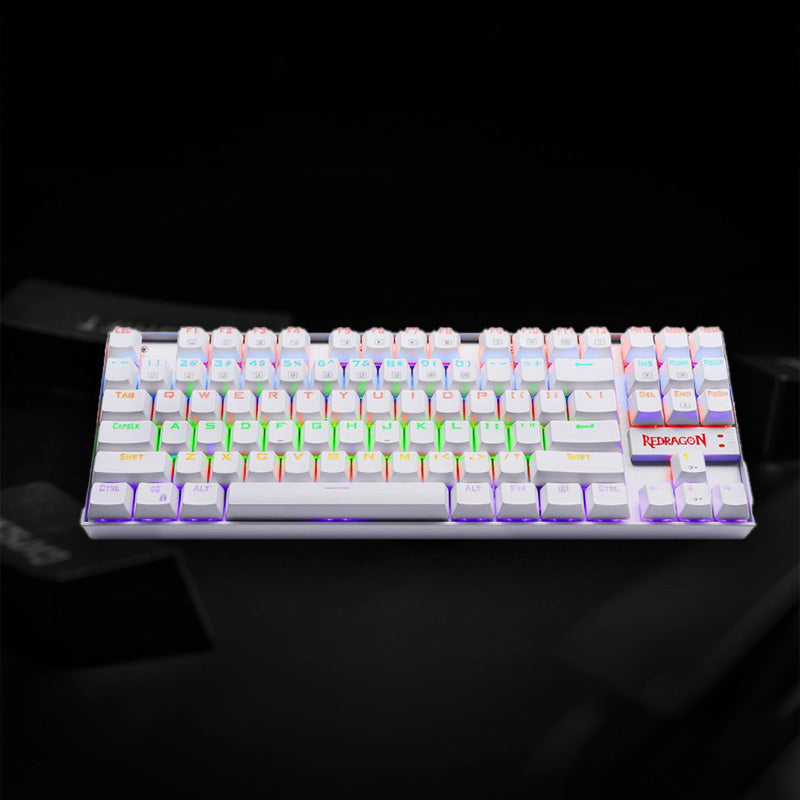 REDRAGON KUMARA Mechanical 87 Key|RGB Backlit Gaming Keyboard - White – image 6