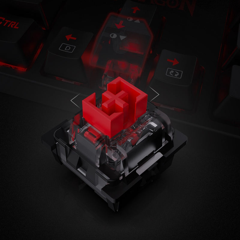 REDRAGON SURARA MECHANICAL RGB Gaming Keyboard - Black – image 3