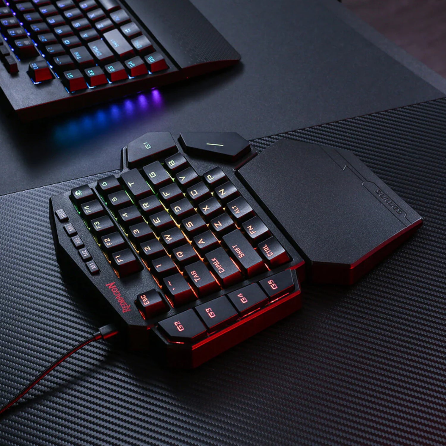 Redragon K585 DITI ELITE PRO RGB 40% Wireless Mechanical Gaming Keyboard - Blue Switches – image 4