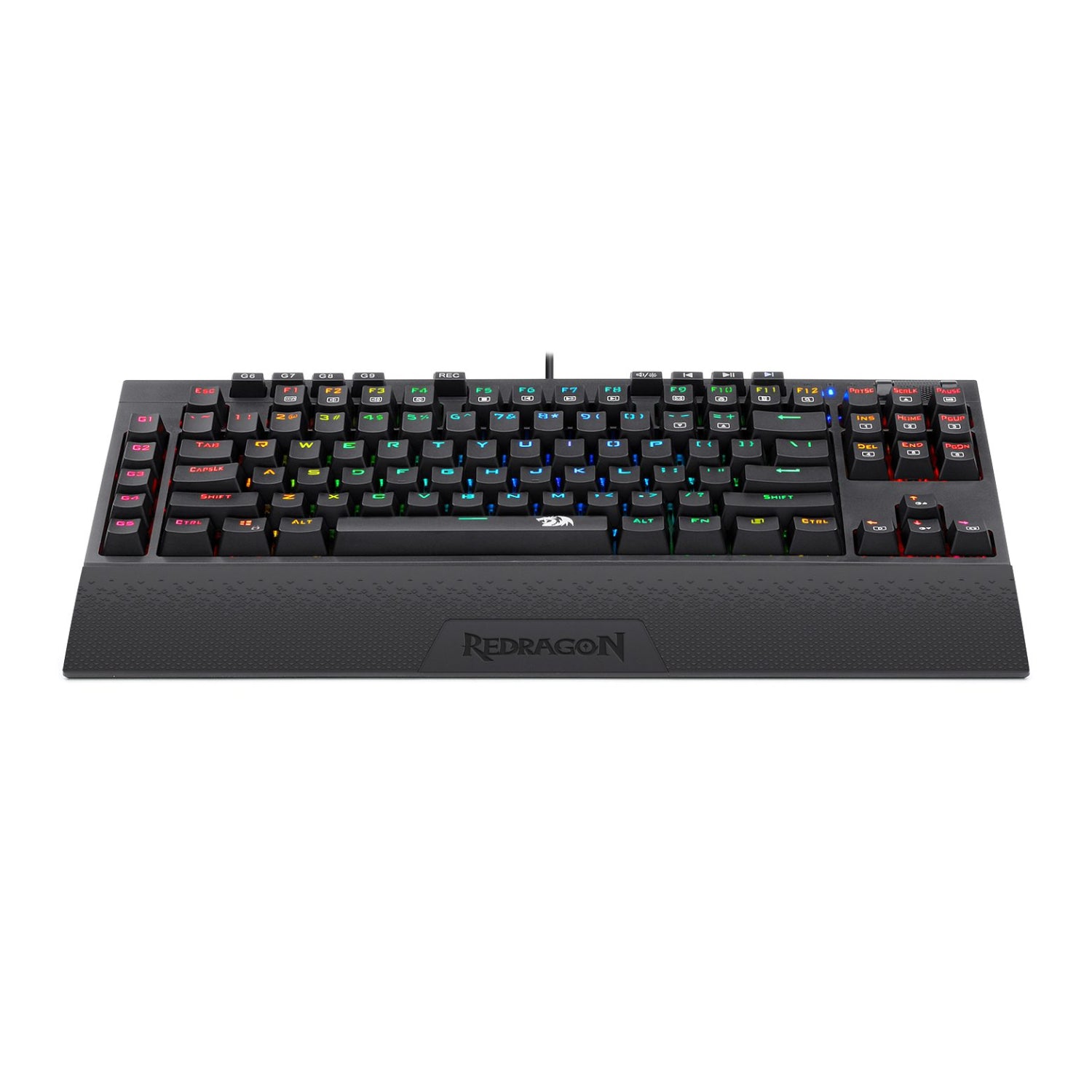 Redragon K588 RGB Pro BROADSWORD TKL Mechanical Wired Gaming Keyboard - Black – image 4