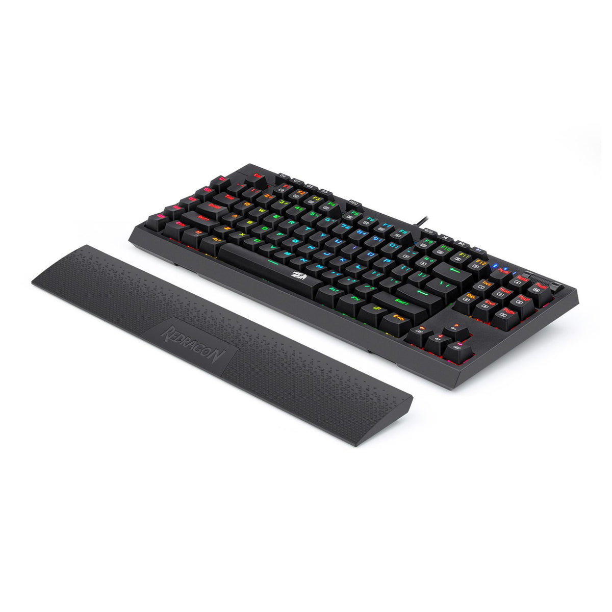 Redragon K588 RGB Pro BROADSWORD TKL Mechanical Wired Gaming Keyboard - Black – image 5