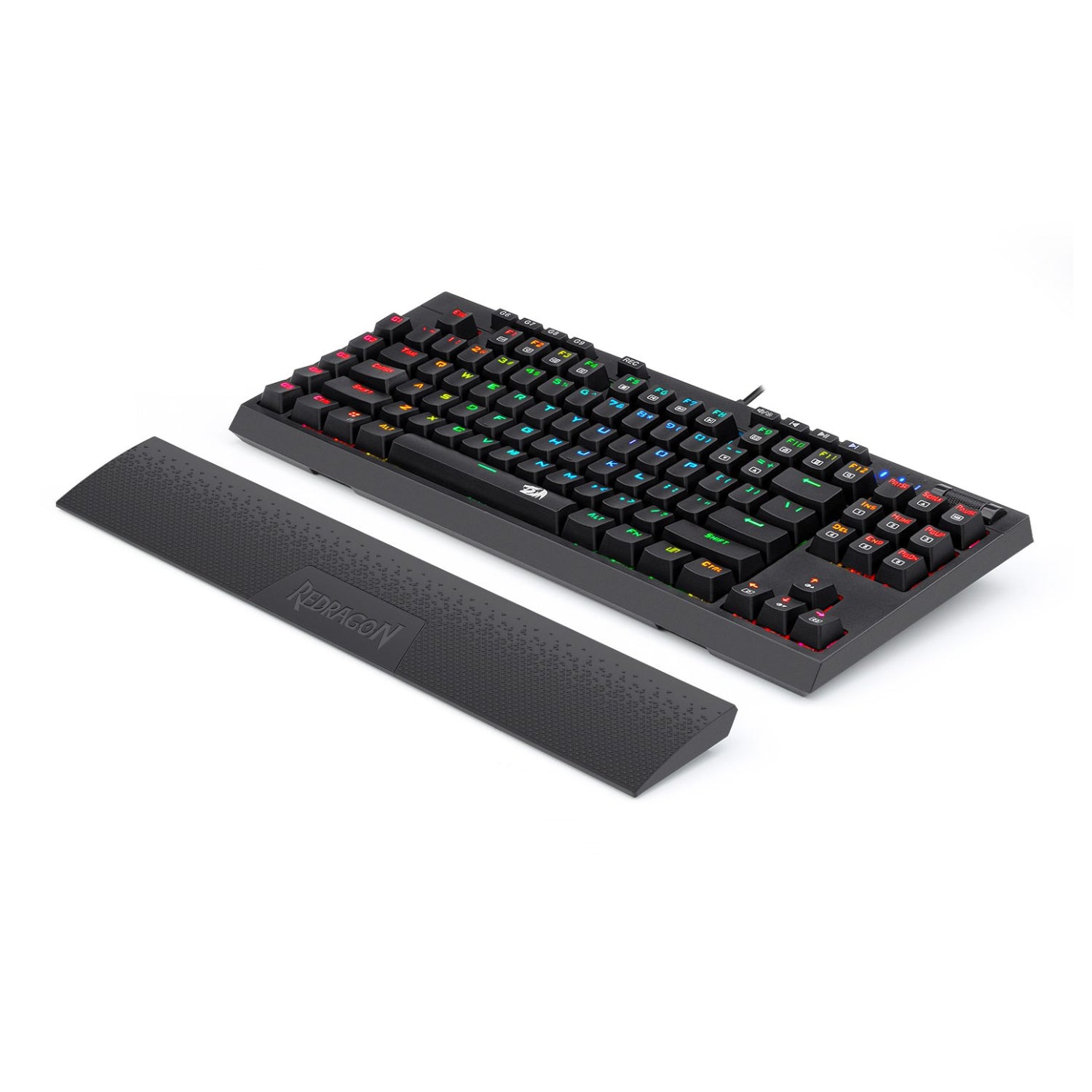 Redragon K588 RGB Pro BROADSWORD TKL Mechanical Wired Gaming Keyboard - Black – image 5