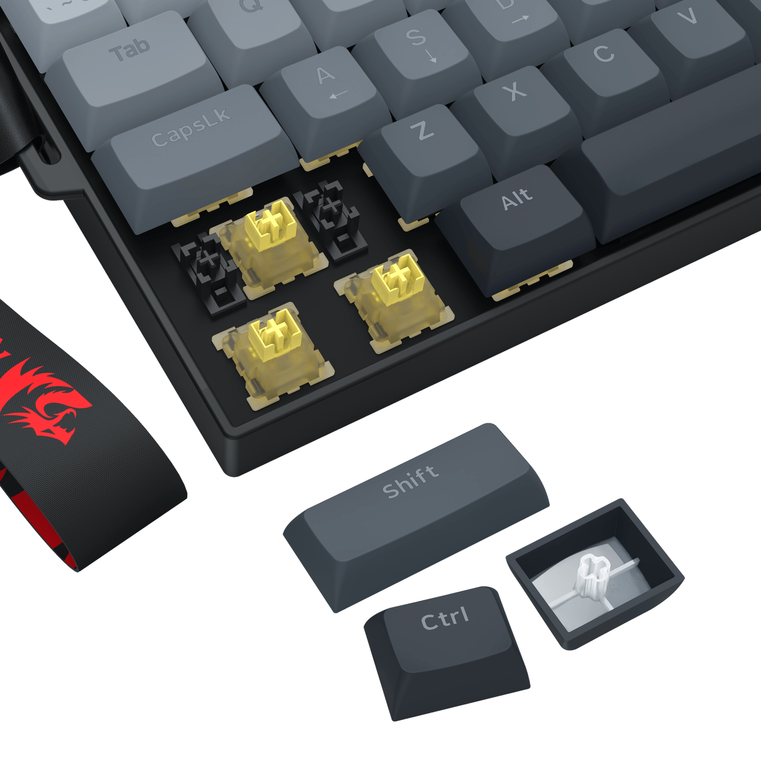 Redragon FIZZ Magnetic+ Wired 60% Gaming Keyboard – image 7