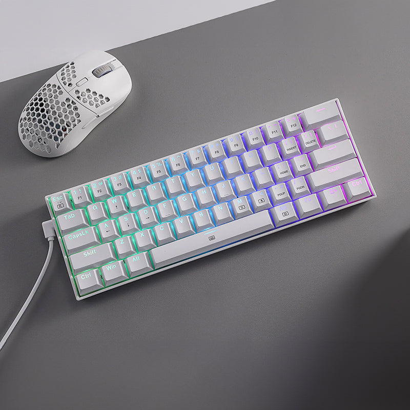 REDRAGON DRAGONBORN Wired Mechanical Keyboard RGB67Key Design - White – image 6