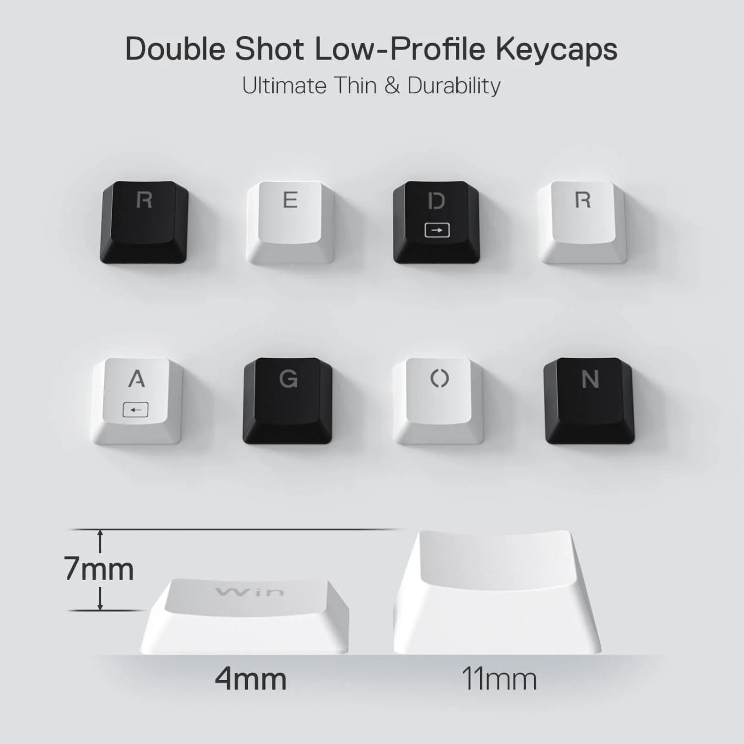 Redragon K632 HORUS Mini 60% RGB Wired Gaming Keyboard – White – image 4