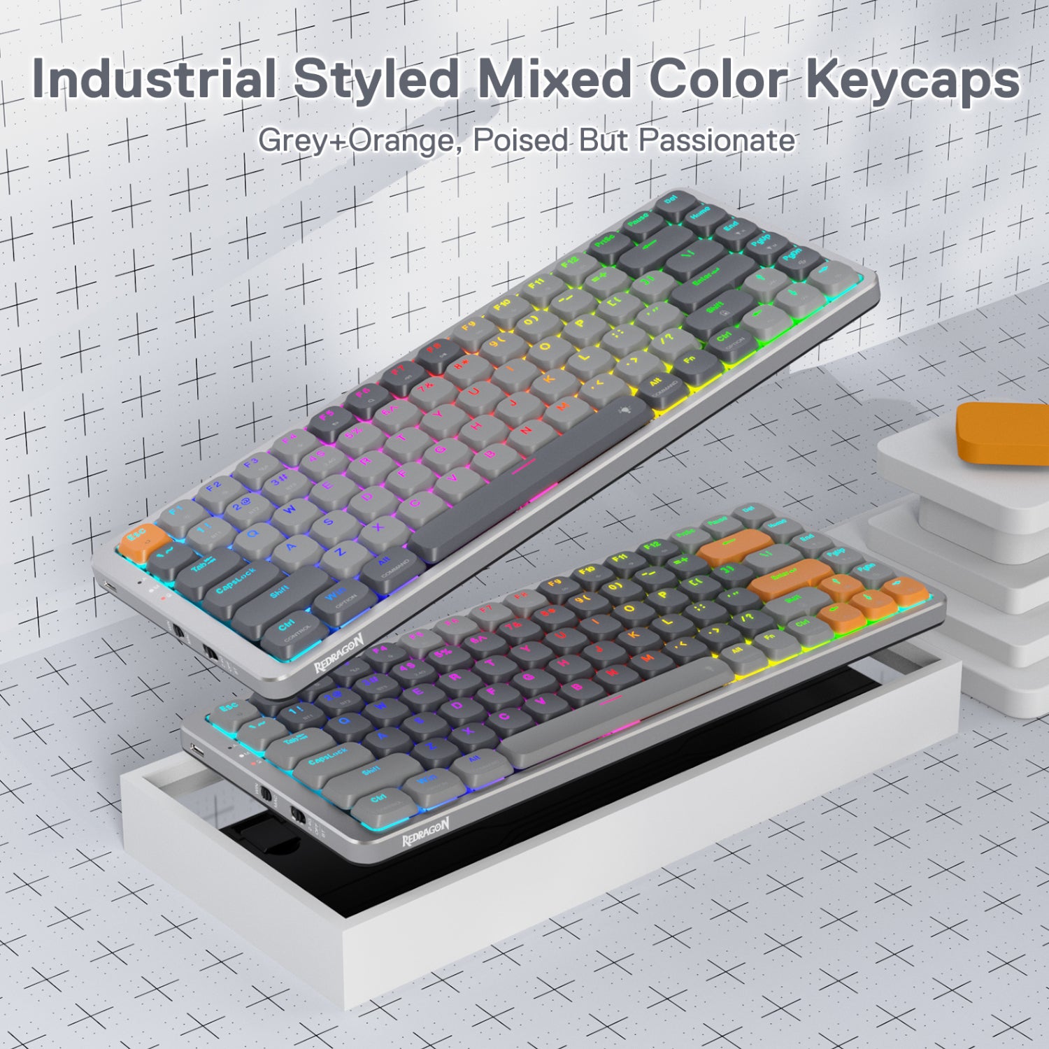 REDRAGON MECHANICAL AZURE Wireless Gaming Keyboard – image 4