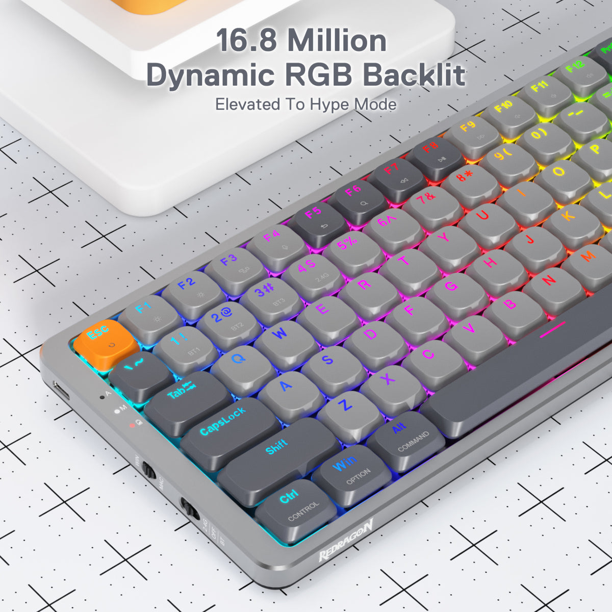 REDRAGON MECHANICAL AZURE Wireless Gaming Keyboard – image 5