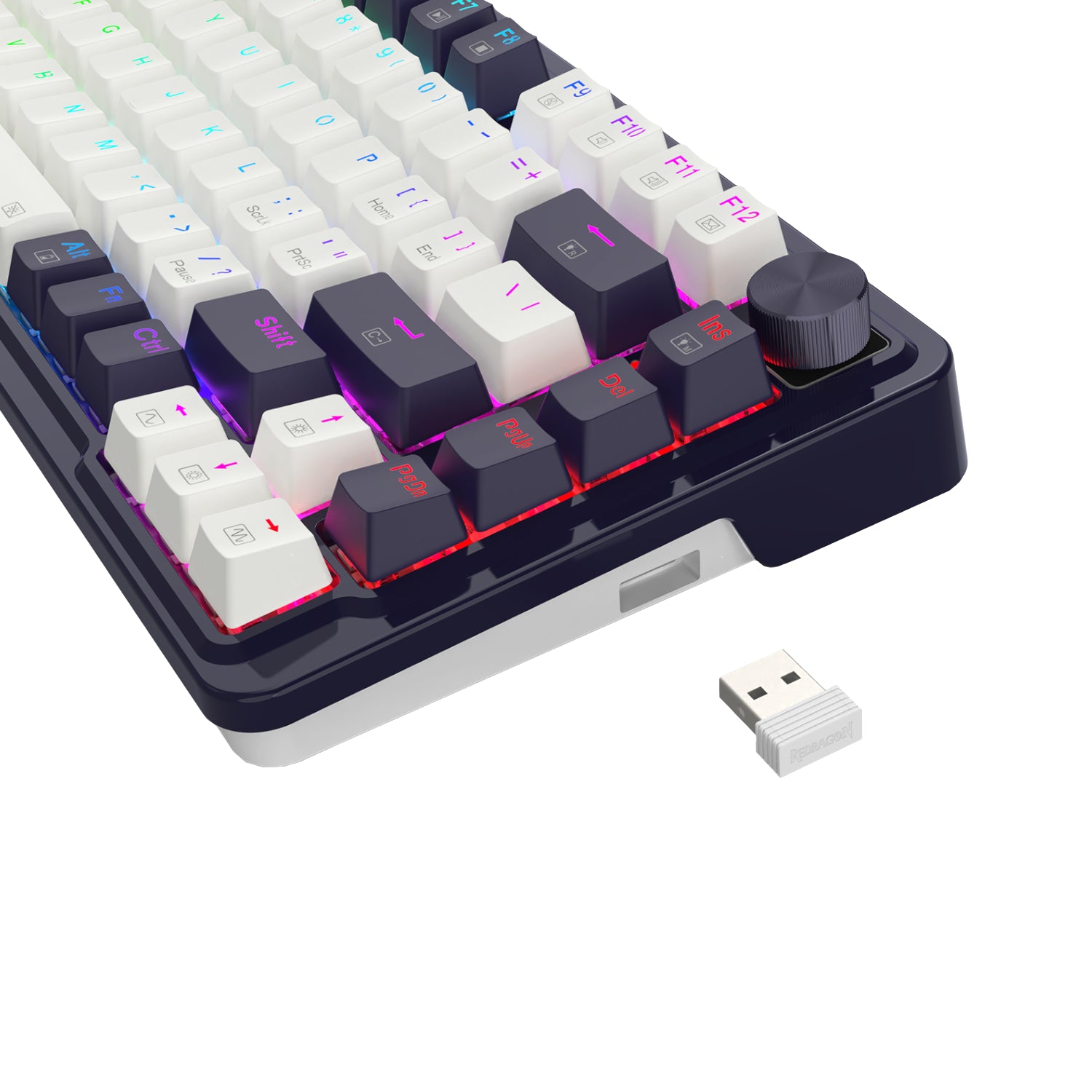 Redragon UCAL K673 PRO Mechanical Wireless Gaming Keyboard - Black – image 8