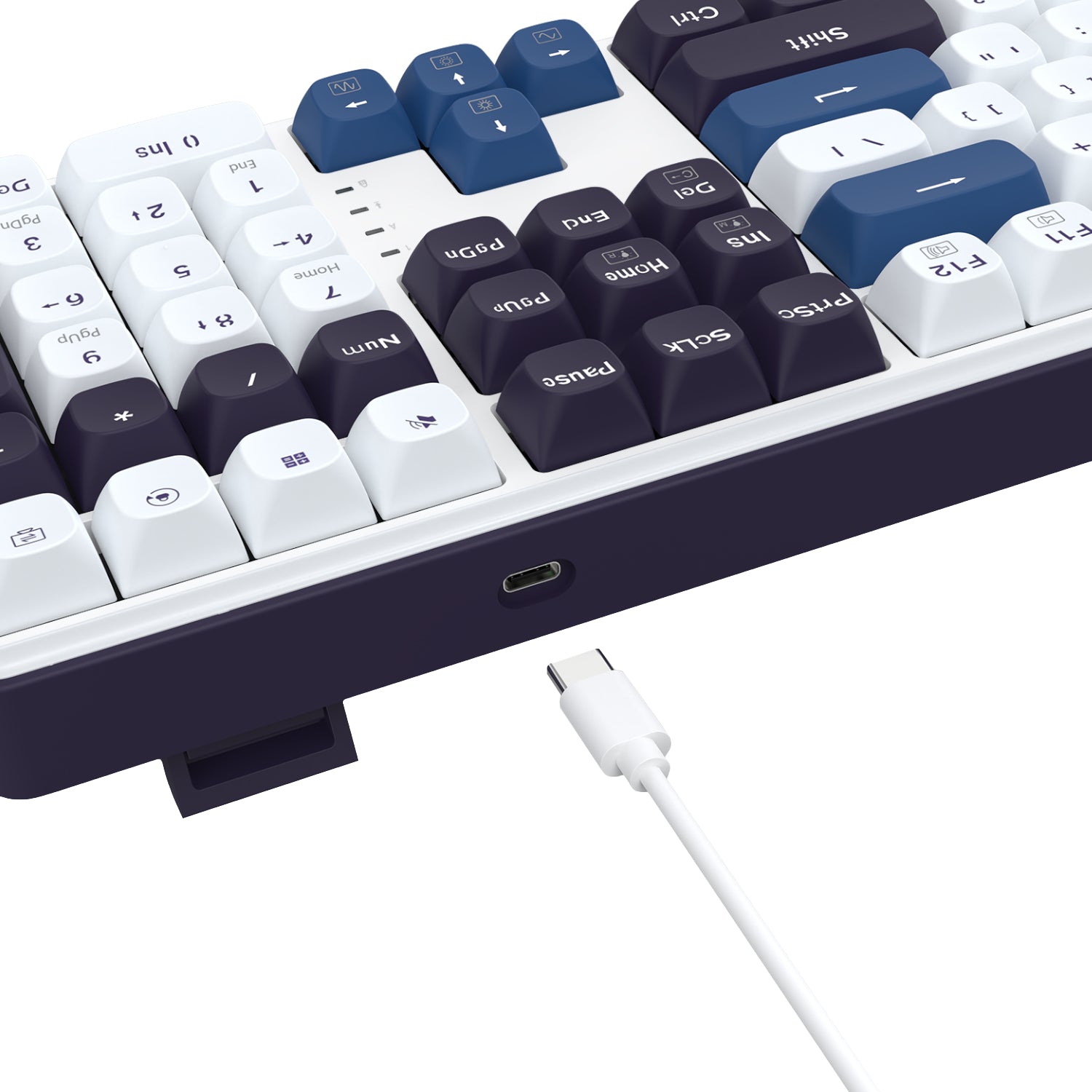 Redragon K689 WYVERN RGB Wired Mechanical Keyboard - White/Black – image 7