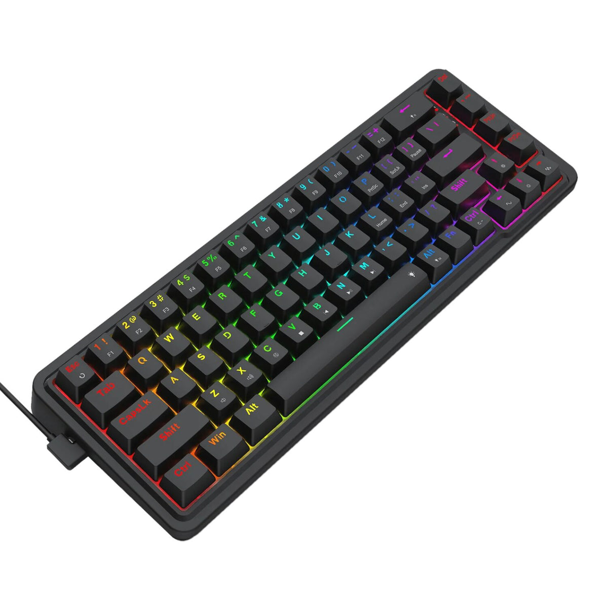 Redragon NOVA K709 65% Wired Gasket RGB Gaming Keyboard - Black – image 3