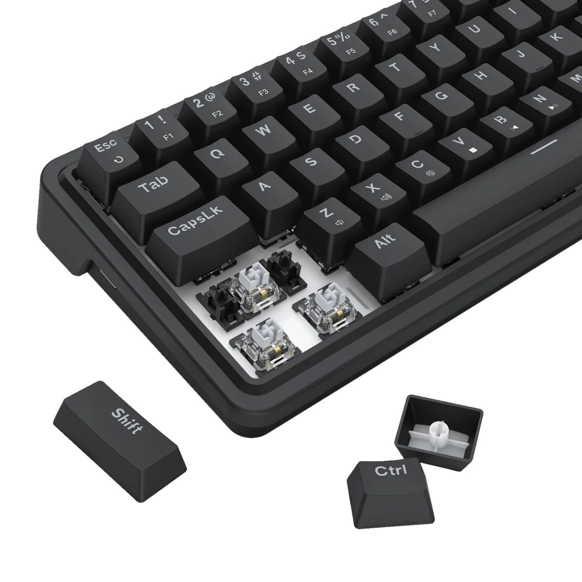 Redragon NOVA K709 65% Wired Gasket RGB Gaming Keyboard - Black – image 4