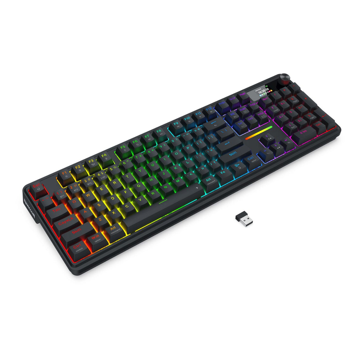 Redragon K762 TERRAFLARE PRO RGB Wireless Gasket Gaming Keyboard – image 5