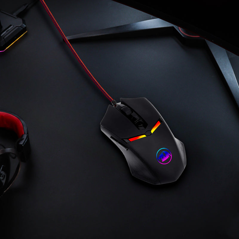 REDRAGON NEMEANLION 2 7200DPI Gaming Mouse - Black – image 7