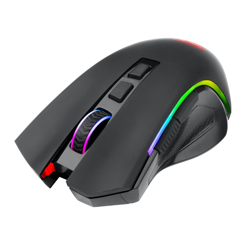 REDRAGON GRIFFIN ELITE 4000DPI RGB Wireless ERGO Gaming Mouse – Black