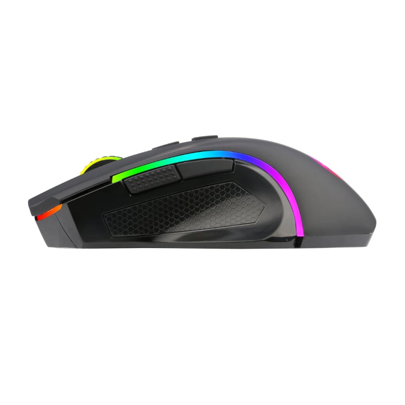 REDRAGON GRIFFIN ELITE 4000DPI RGB Wireless ERGO Gaming Mouse – Black