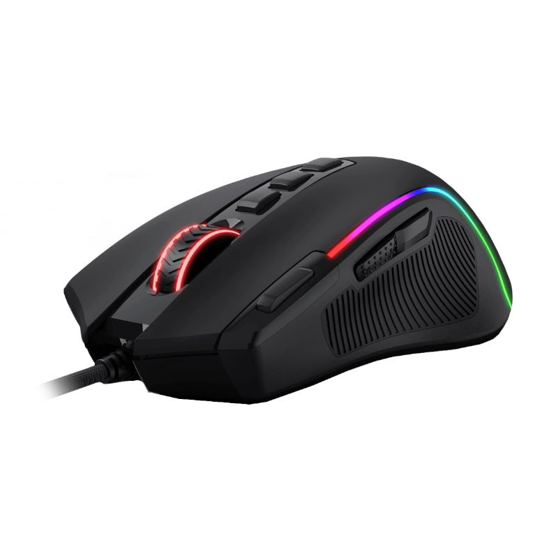 REDRAGON PREDATOR 4000DPI RGB Ergo Gaming Mouse - Black – image 3