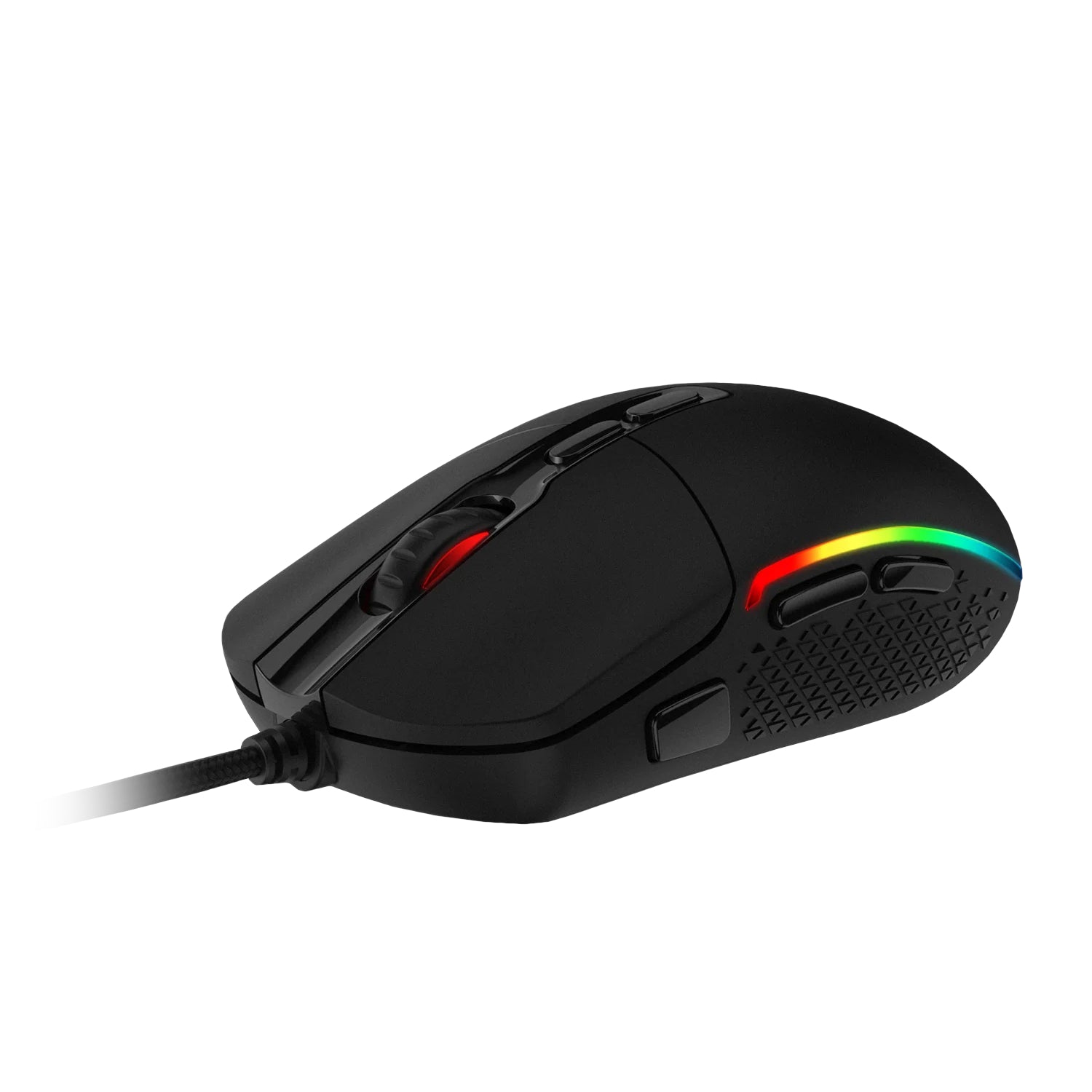 Redragon M719 INVADER RGB 10000 DPI Wired Optical Gaming Mouse - Black – image 3