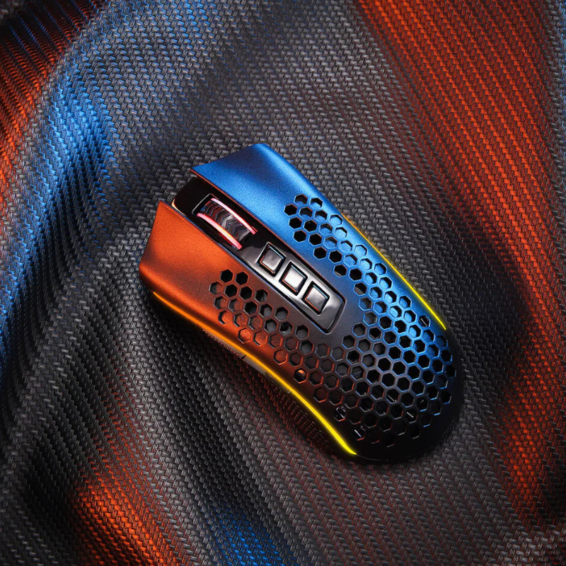 REDRAGON STORM 12400DPI 7 Buttons|Ergonomic Design|P3327 Optical Sensor|Lightweight Body|RGB Backlit gaming Mouse - Black – image 5