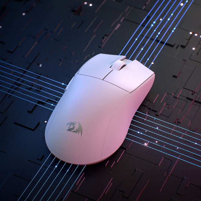 REDRAGON M916 PRO 1K 3-Mode Wireless Gaming Mouse - Pink – image 3