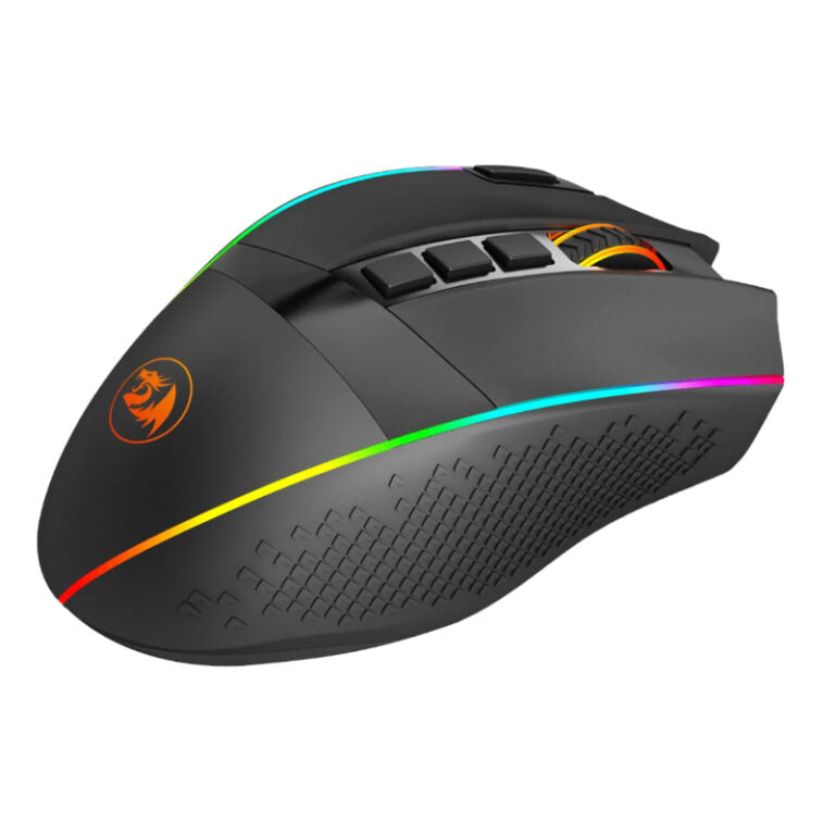 REDRAGON Enlightment 19000DPI RGB Wireless Gaming Mouse – Black