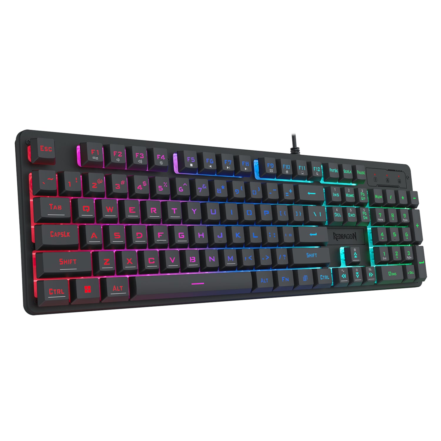 Redragon S107 RGB Gaming Essentials Wired Gaming Keyboard and Mouse Bundle – image 5