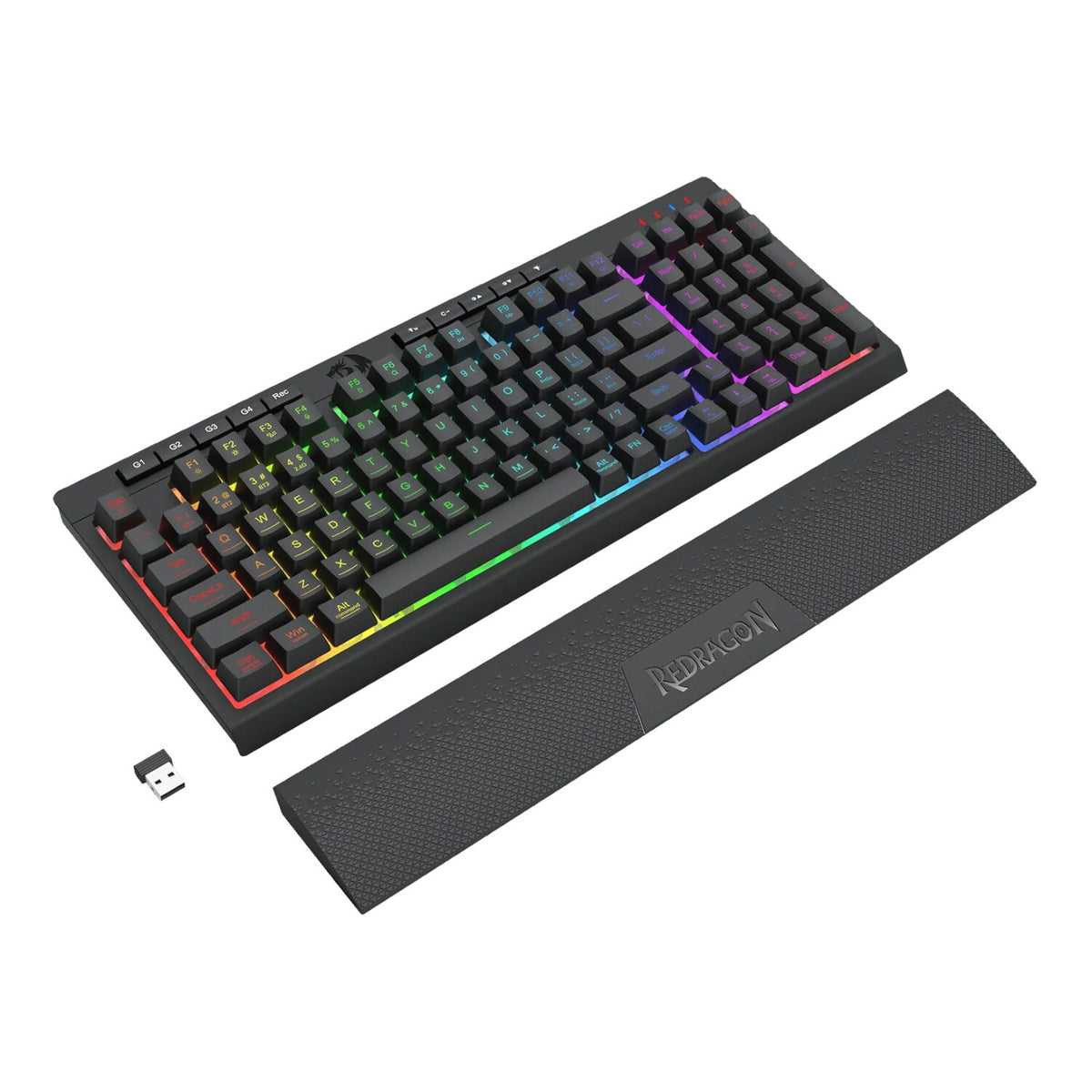 Redragon RYLO PRO S142 Tri-Mode RGB Gaming Keyboard and Mouse Combo – image 7