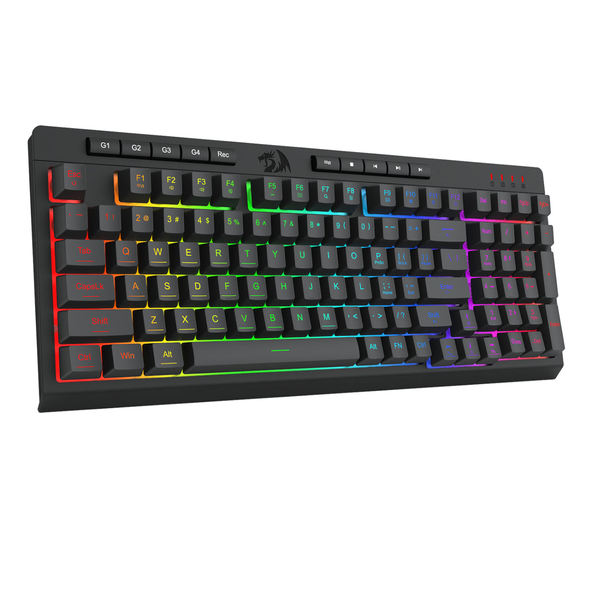 Redragon 4-in-1 Keyboard | Mouse | Mousepad | RGB Headset Gaming Combo – image 4
