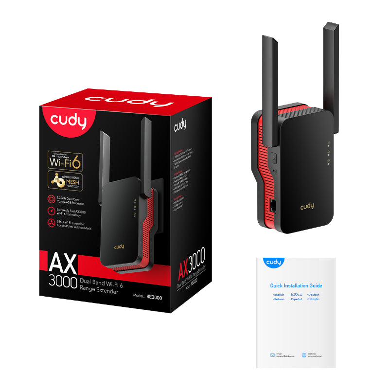 Cudy AX3000 WiFi Range Extender | Wall Plug – image 5