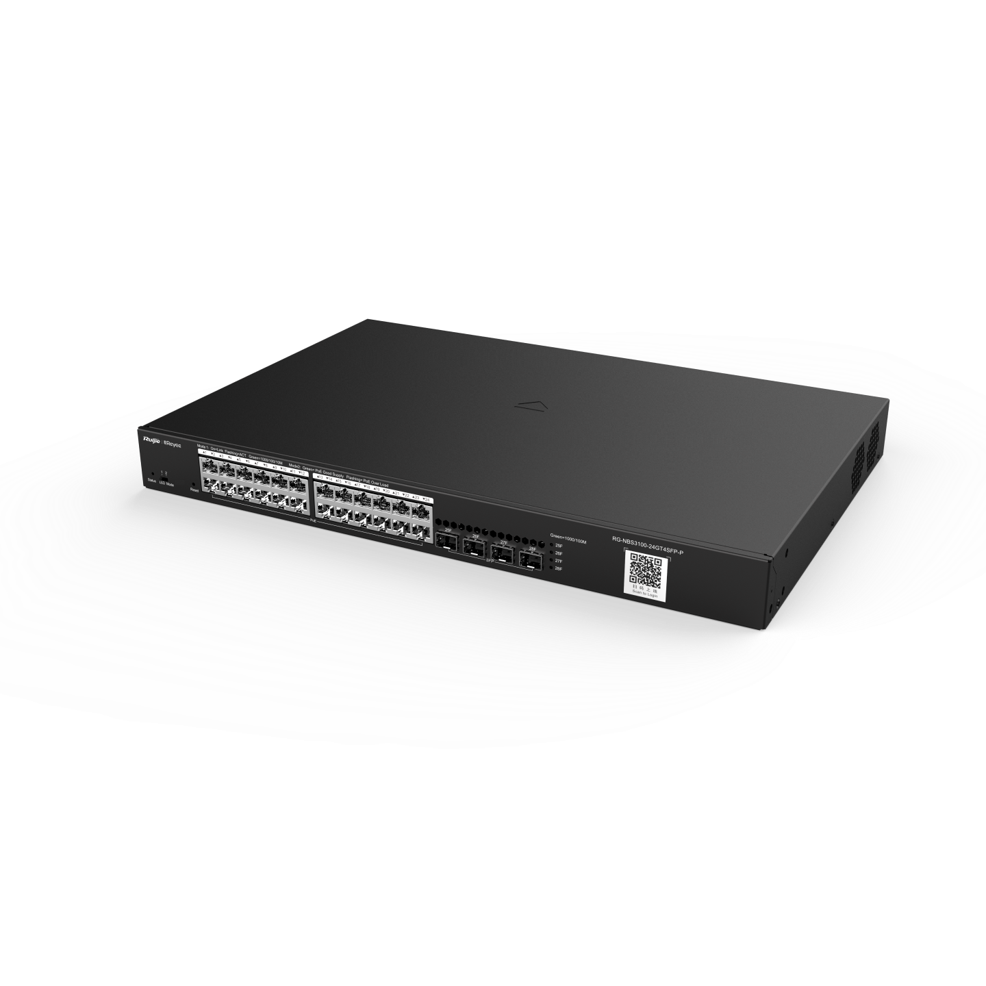 Reyee 24 PoE 4 x SFP 370W Managed RM Switch