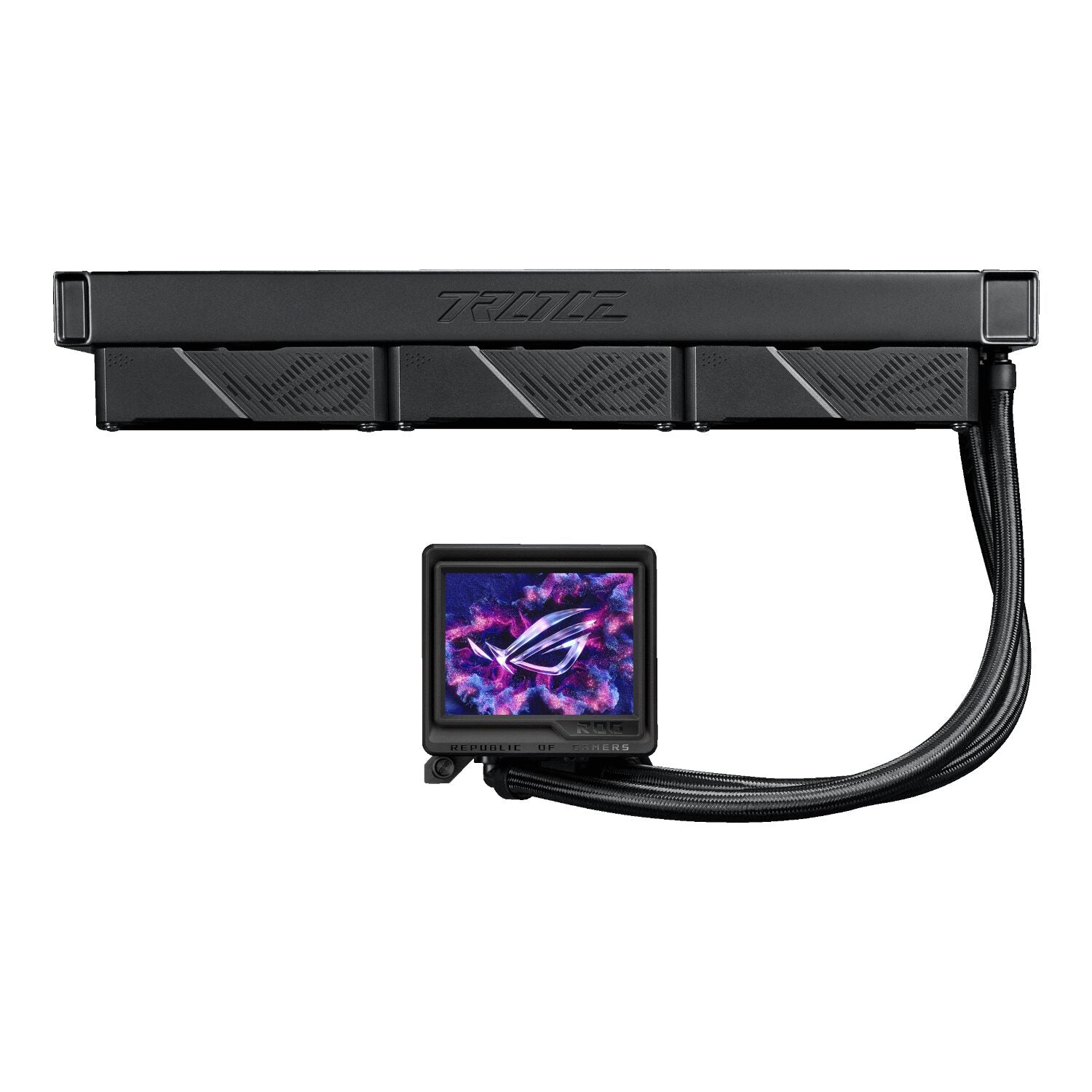 Asus ROG Ryujin III ARGB AIO Liquid Cooler - 3.5" LCD Display – image 4