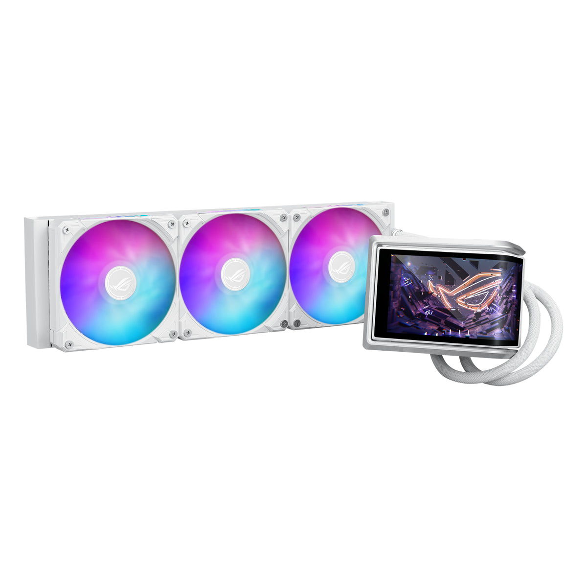 ASUS ROG RYUO IV 360 ARGB Liquid CPU Cooler White Edition – image 3