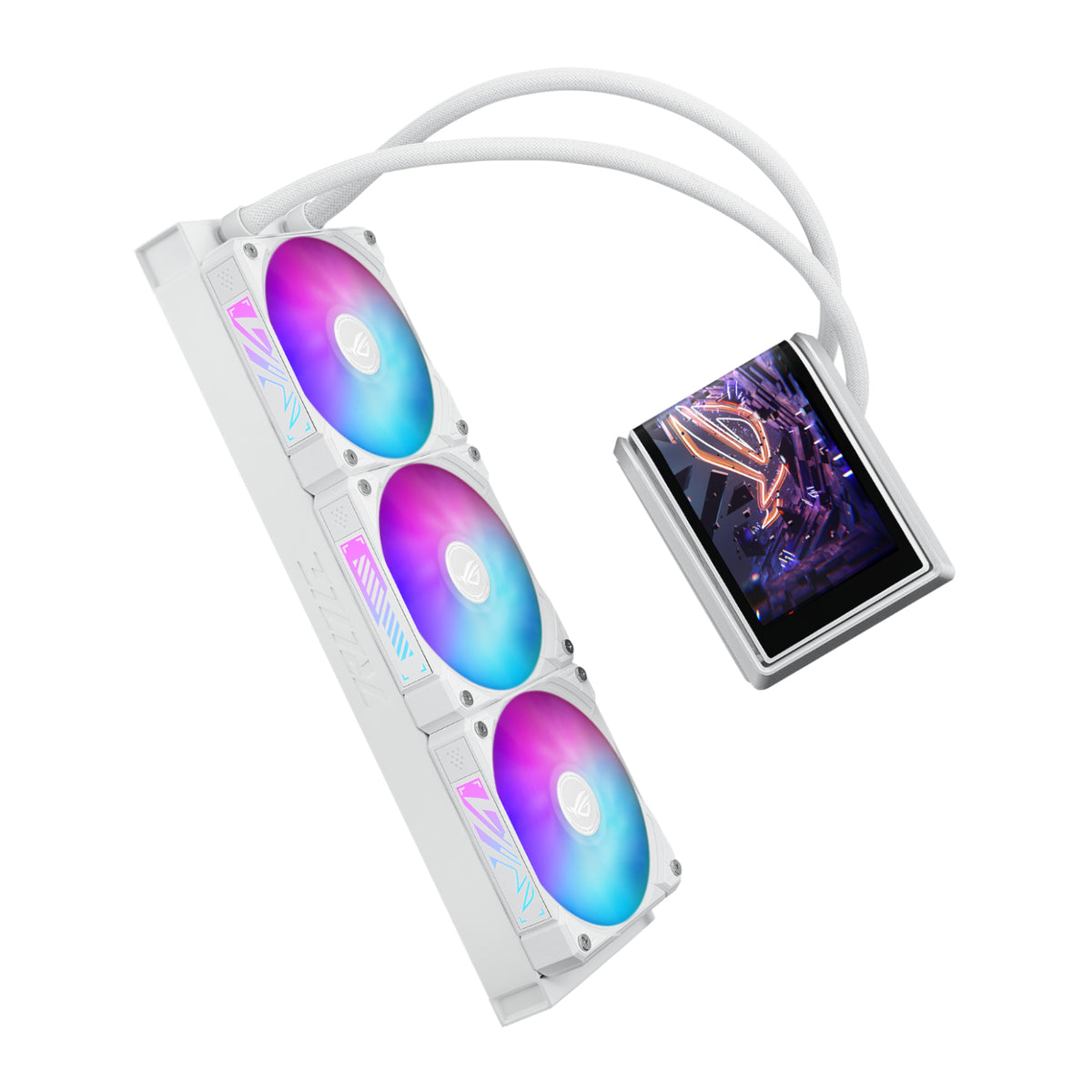 ASUS ROG RYUO IV 360 ARGB Liquid CPU Cooler White Edition – image 4