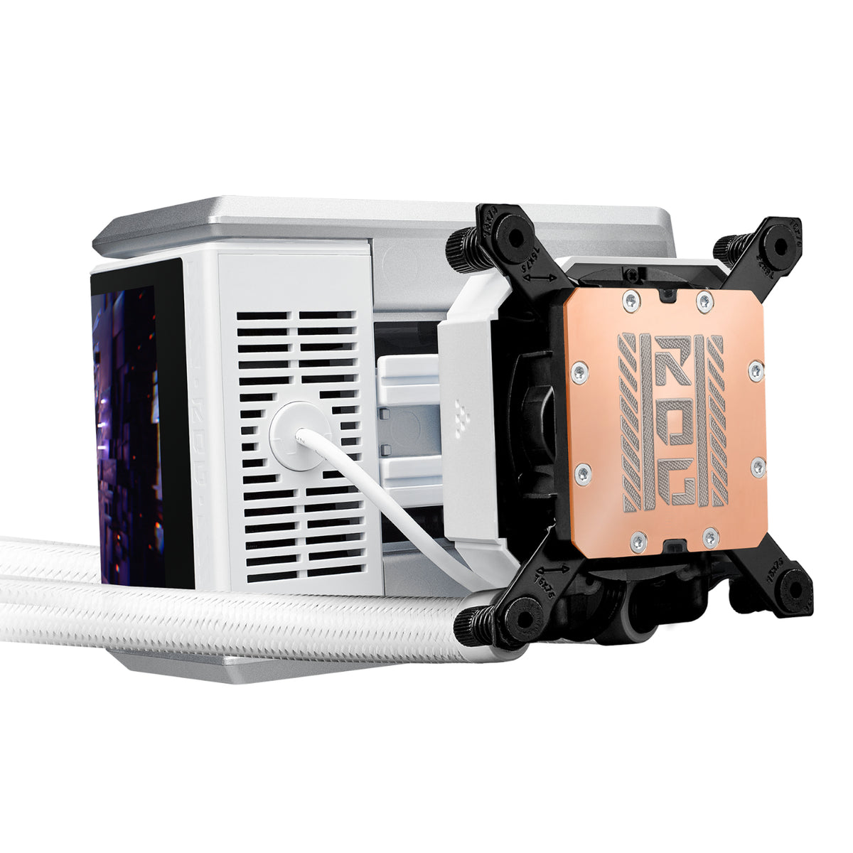 ASUS ROG RYUO IV 360 ARGB Liquid CPU Cooler White Edition – image 7