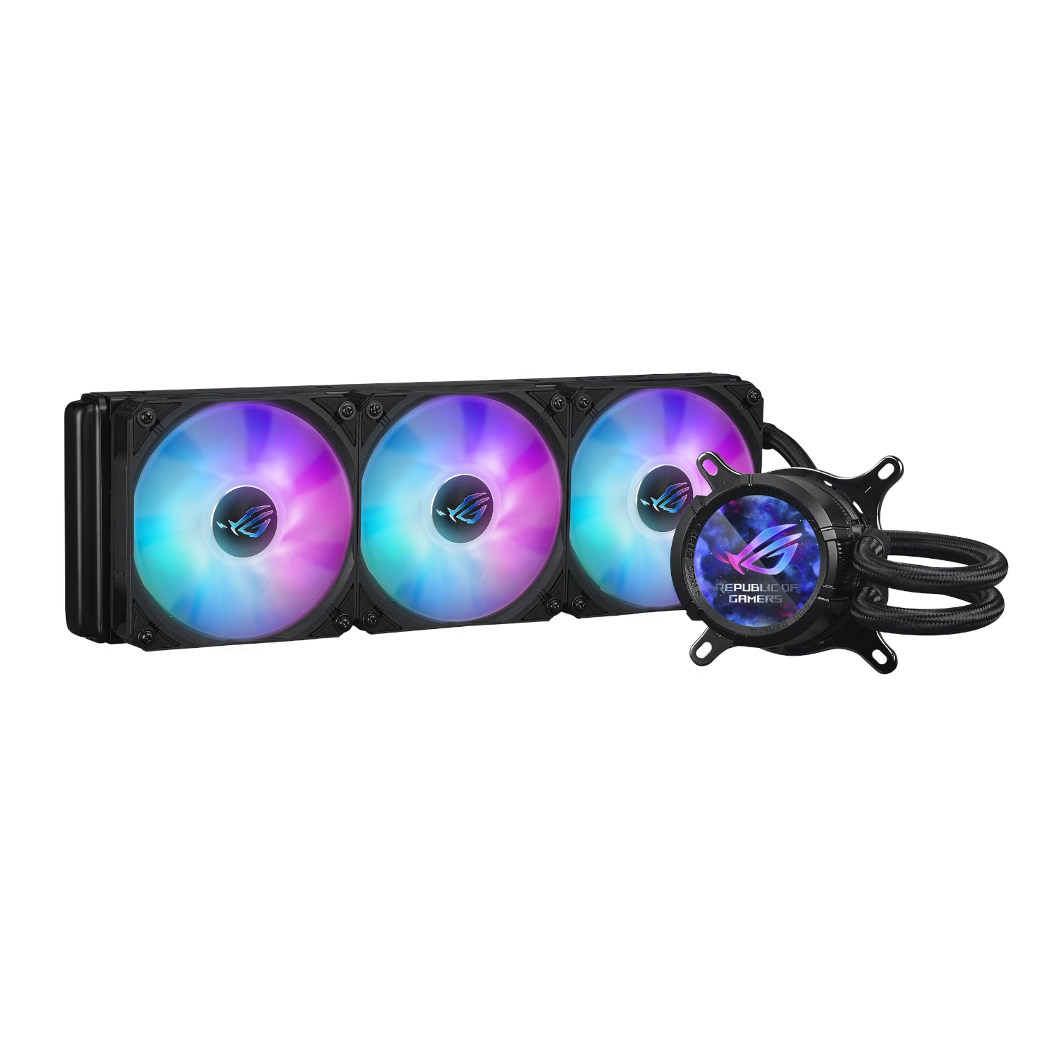 Asus ROG STRIX LC III 360 ARGB LCD All-in-one CPU Liquid Cooler - Black – image 2