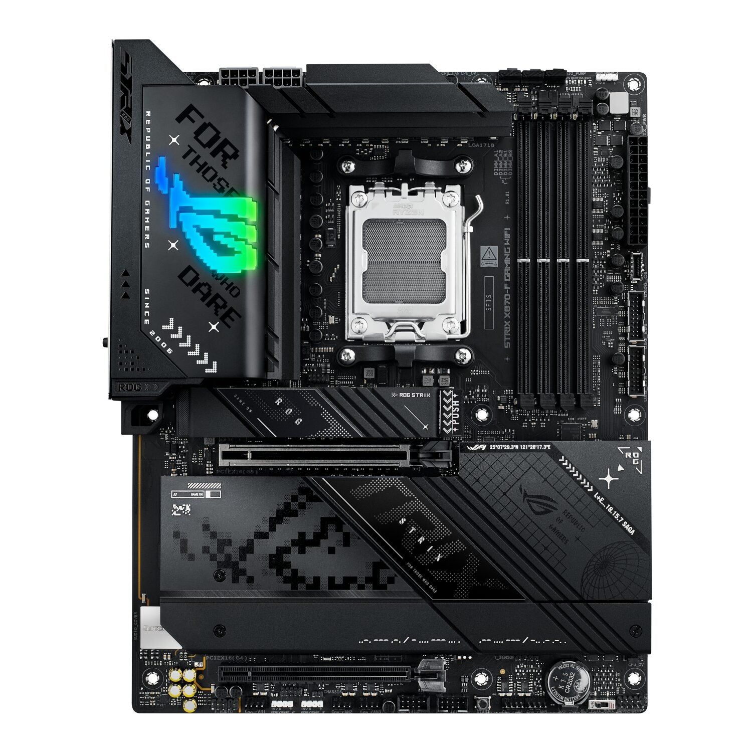 Asus ROG Strix X870-F Gaming WiFi Motherboard - ATX AMD AM5 – image 2