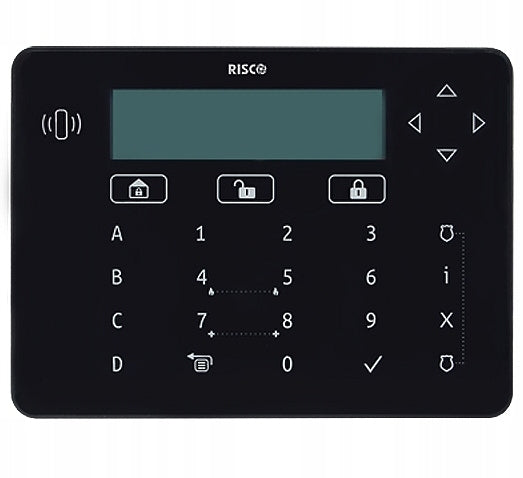 Elegant Keypad Black w/ Prox