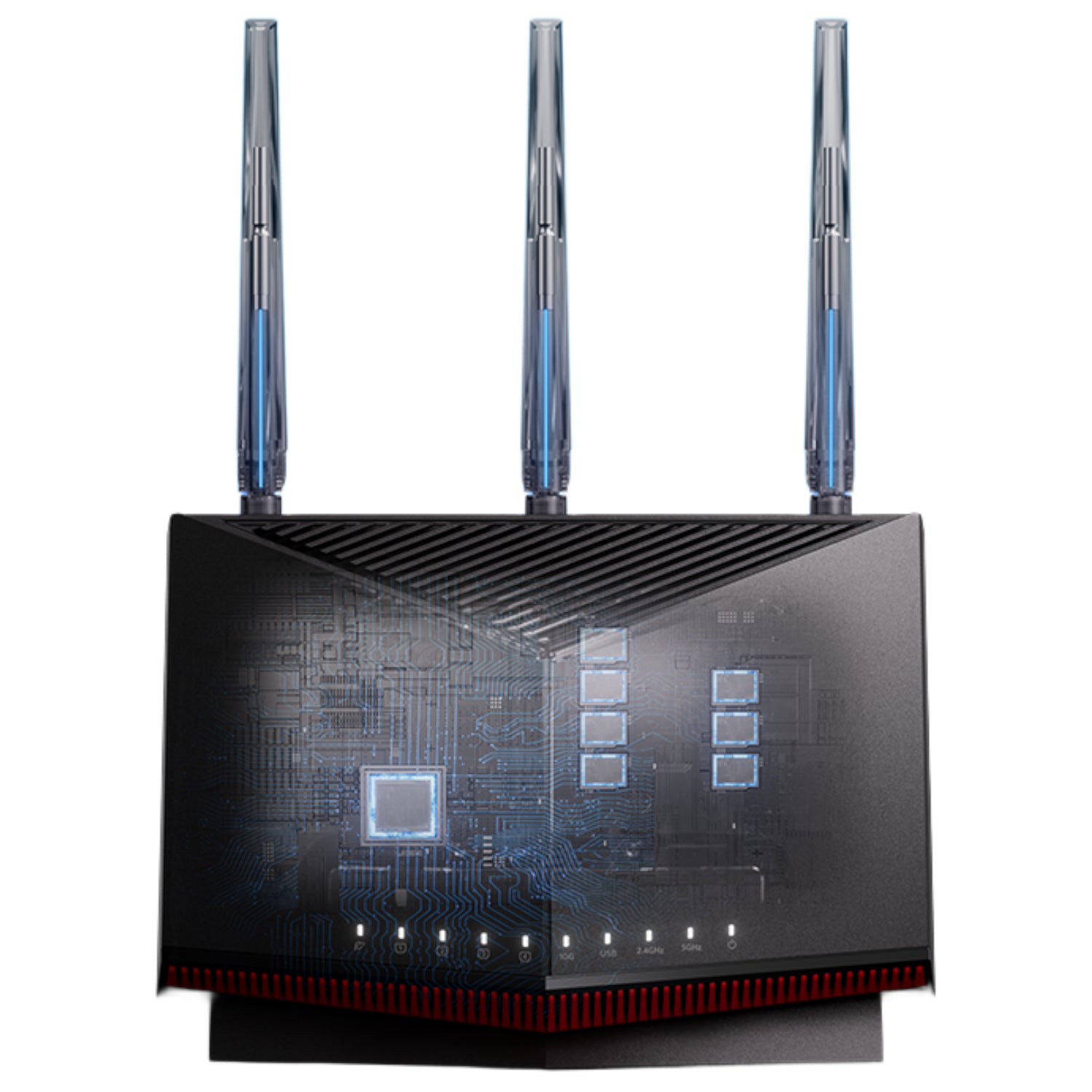 ASUS RT-BE86U Wi-Fi 7 Dual-Band 10G and 2.5G AiMesh Wireless Router-Black - image 3