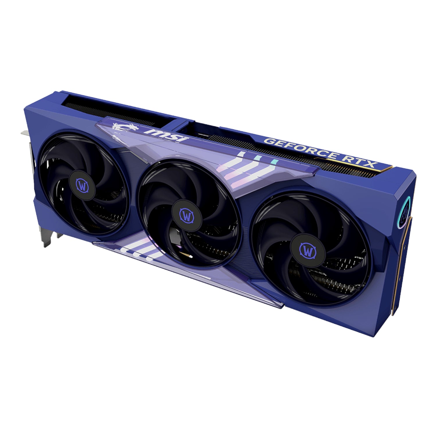 MSI GeForce RTX 5070 12GB World of Warcraft MIDNIGHT VOID EDITION OC Graphics Card – image 4