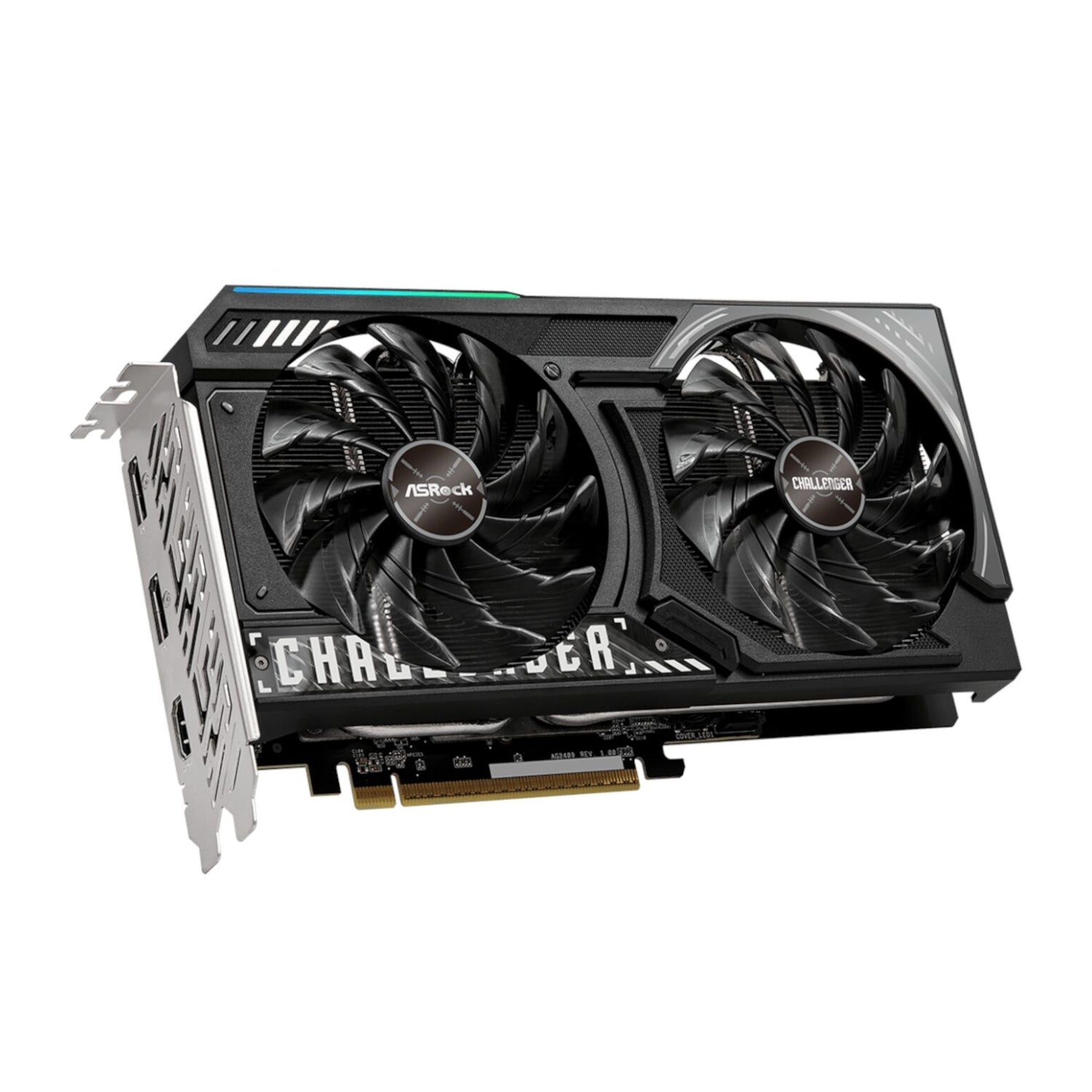 ASRock Radeon RX 9060 XT Challenger 16GB OC Graphics Card (RDNA™ 4, PCIe 5.0) – image 4