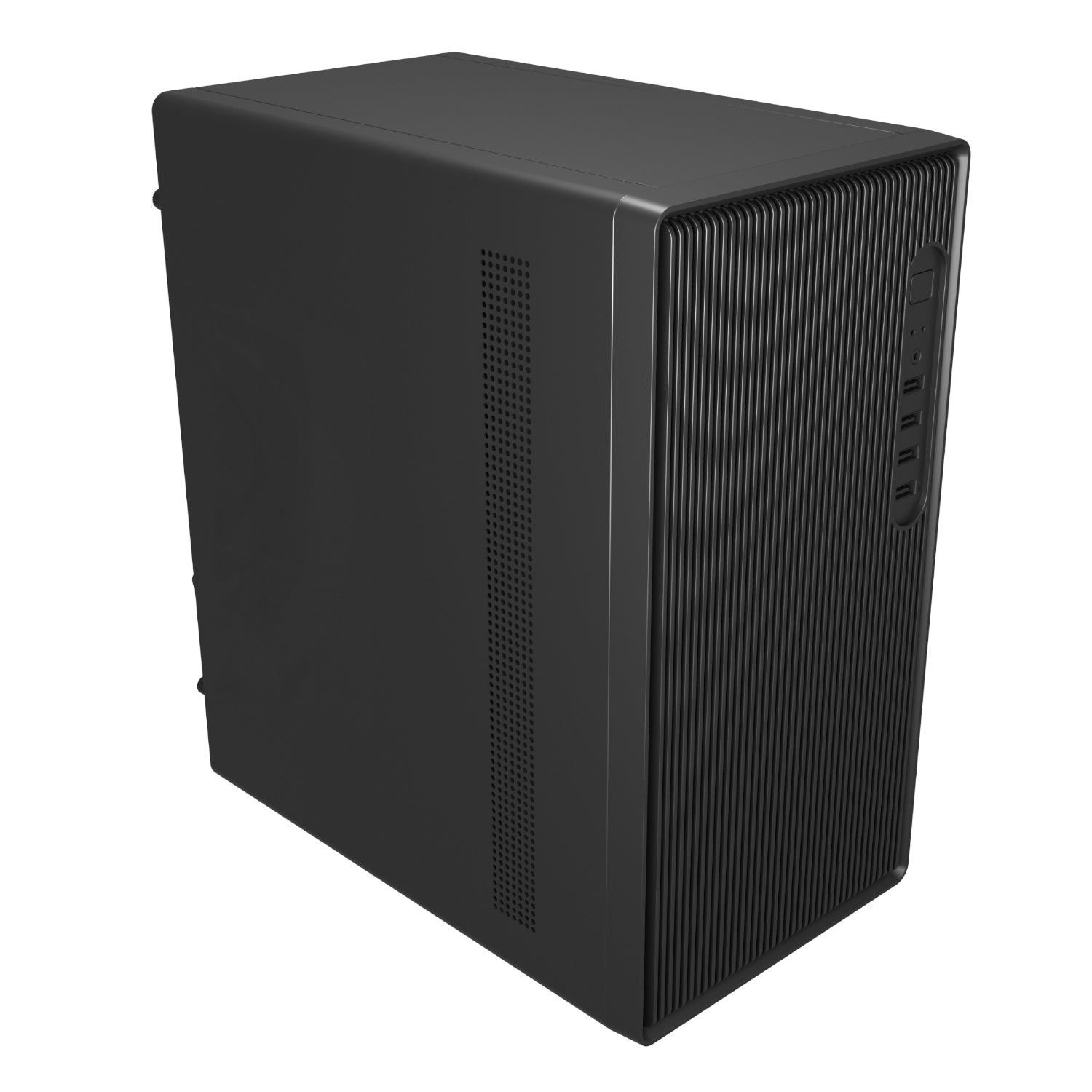 FSP S120 M-ATX Mid Tower Desktop Chassis - Black – image 3