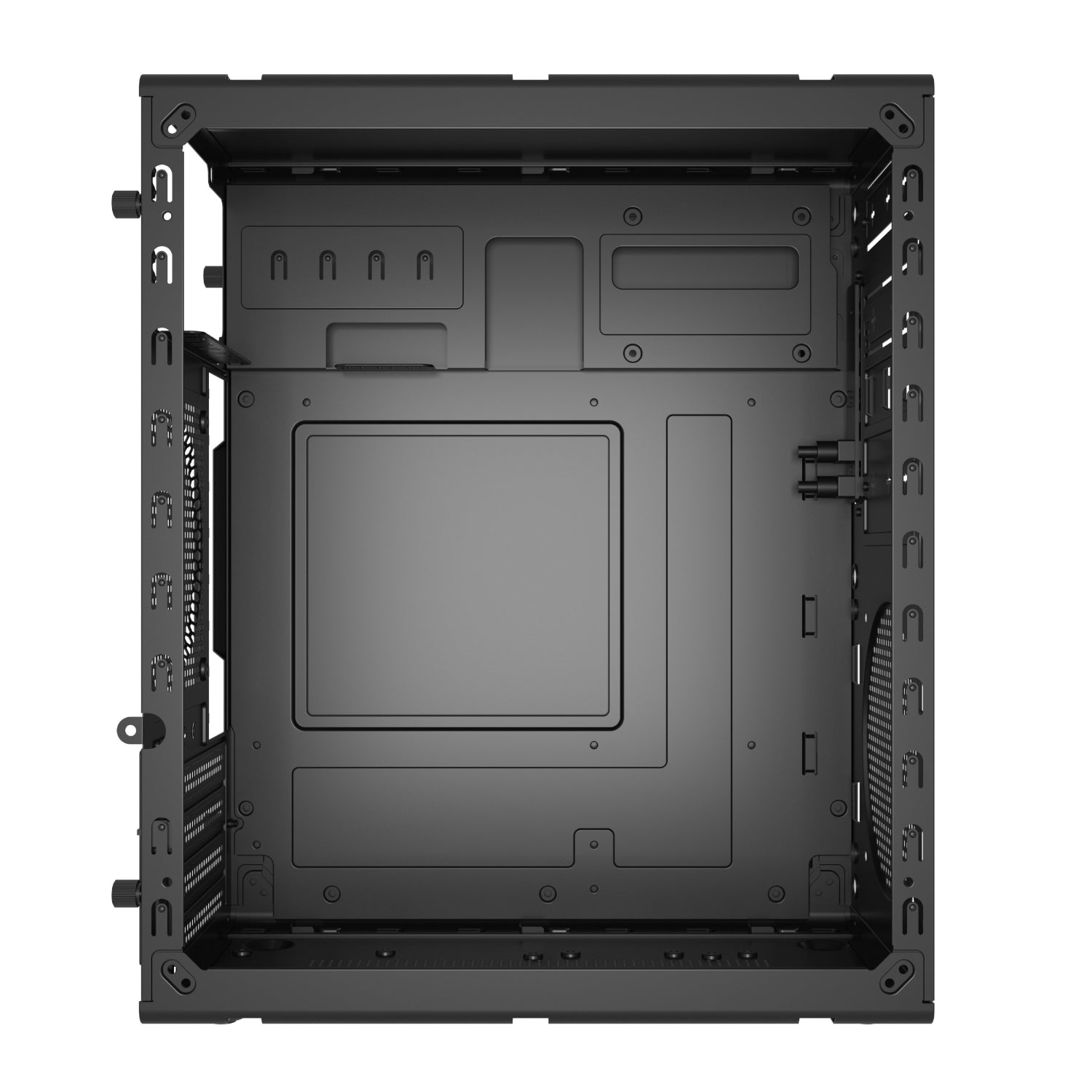 FSP S120 M-ATX Mid Tower Desktop Chassis - Black – image 5